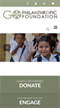 Mobile Screenshot of gophilanthropic.org